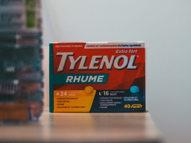 Paracetamol, Tylenol, Medicamento Canadá